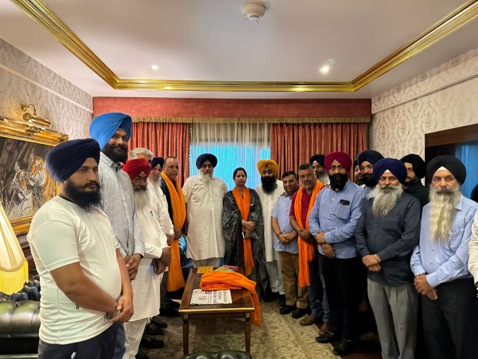 Sanjeev Talwar and his religious wife Neeti Talwar joined Shiromani Akali Dal